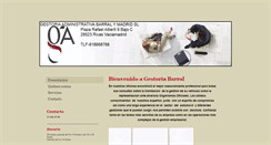 Desktop Screenshot of gestoria-barral.com